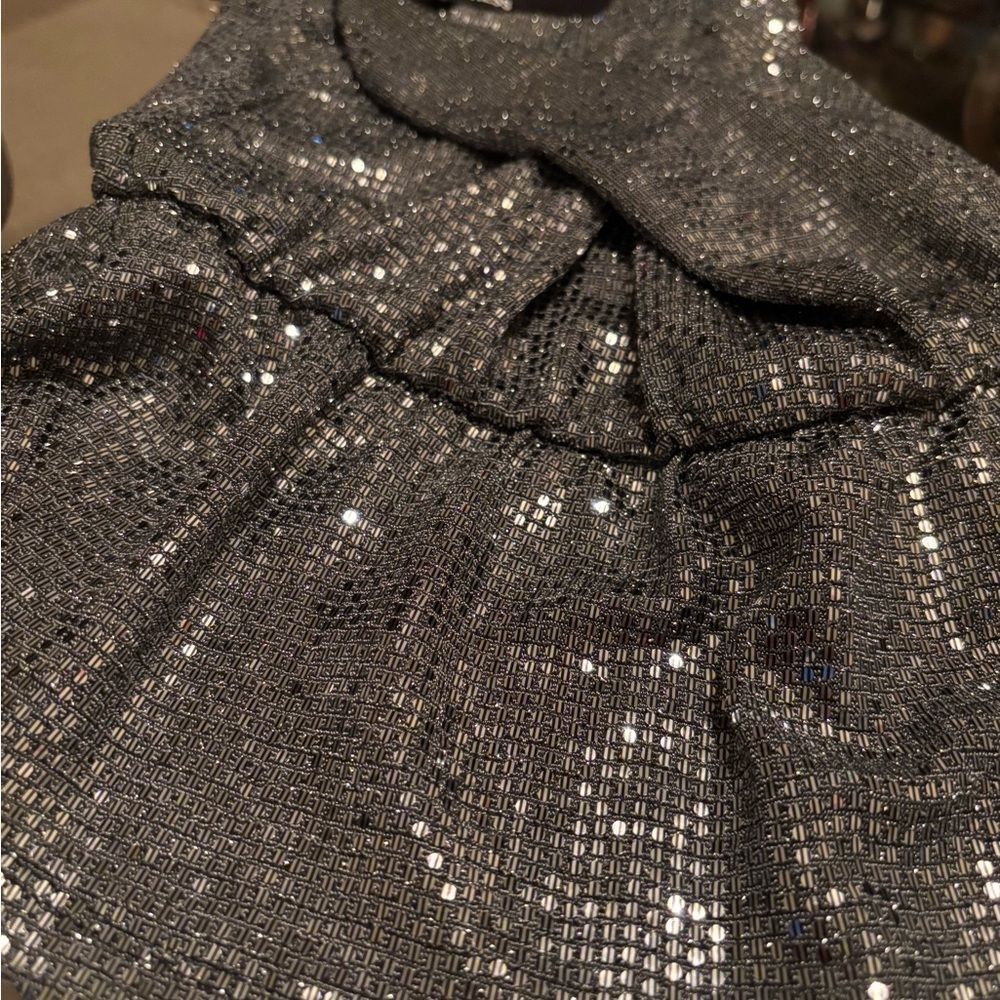 Express Metallic Silver Tank